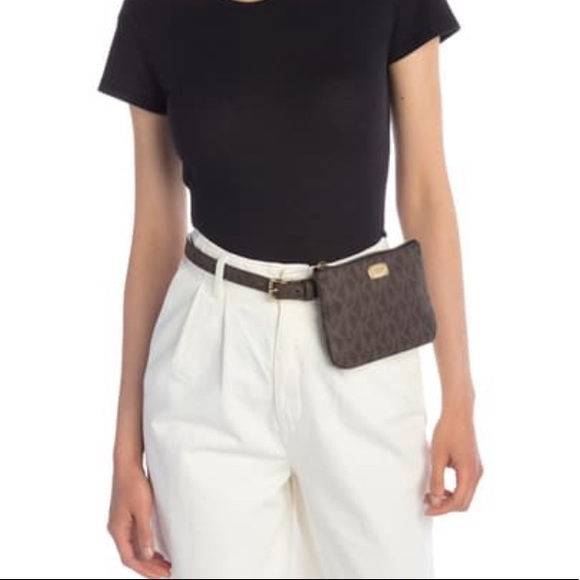 COPY - Michael Kors Brown Fanny Pack - Picture 5 of 5